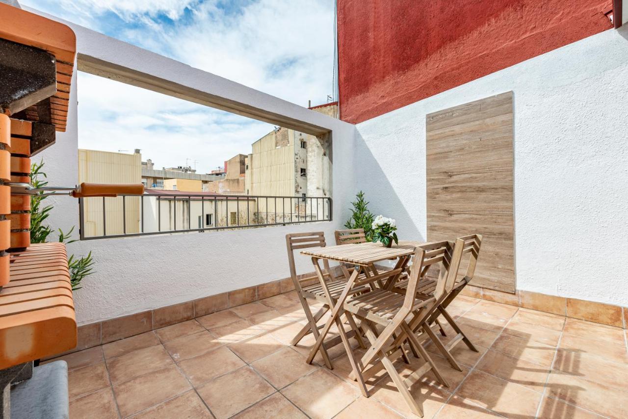 شقة Atico Duplex Con Barbacoa Y Terraza En Barri Port Maritim تاراغونا المظهر الخارجي الصورة