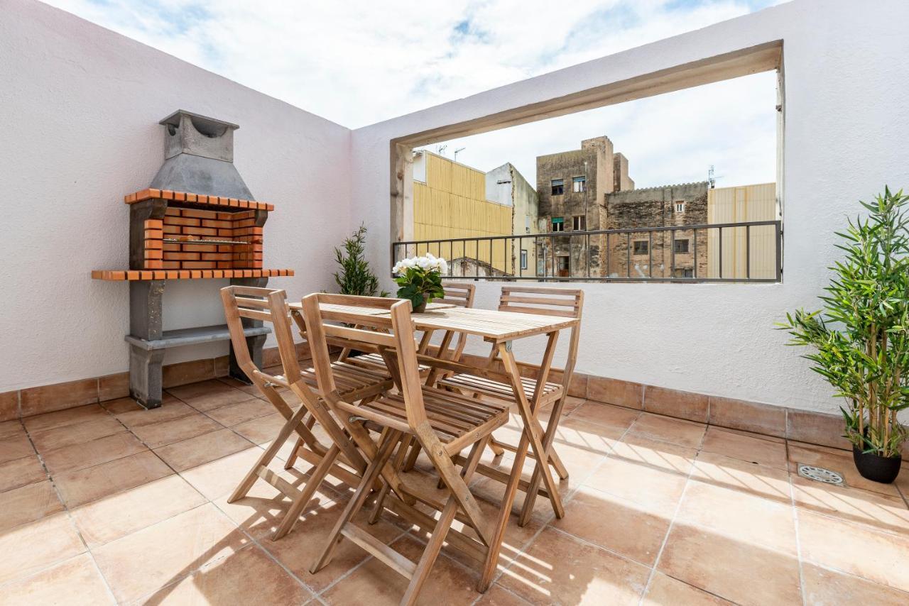 شقة Atico Duplex Con Barbacoa Y Terraza En Barri Port Maritim تاراغونا المظهر الخارجي الصورة