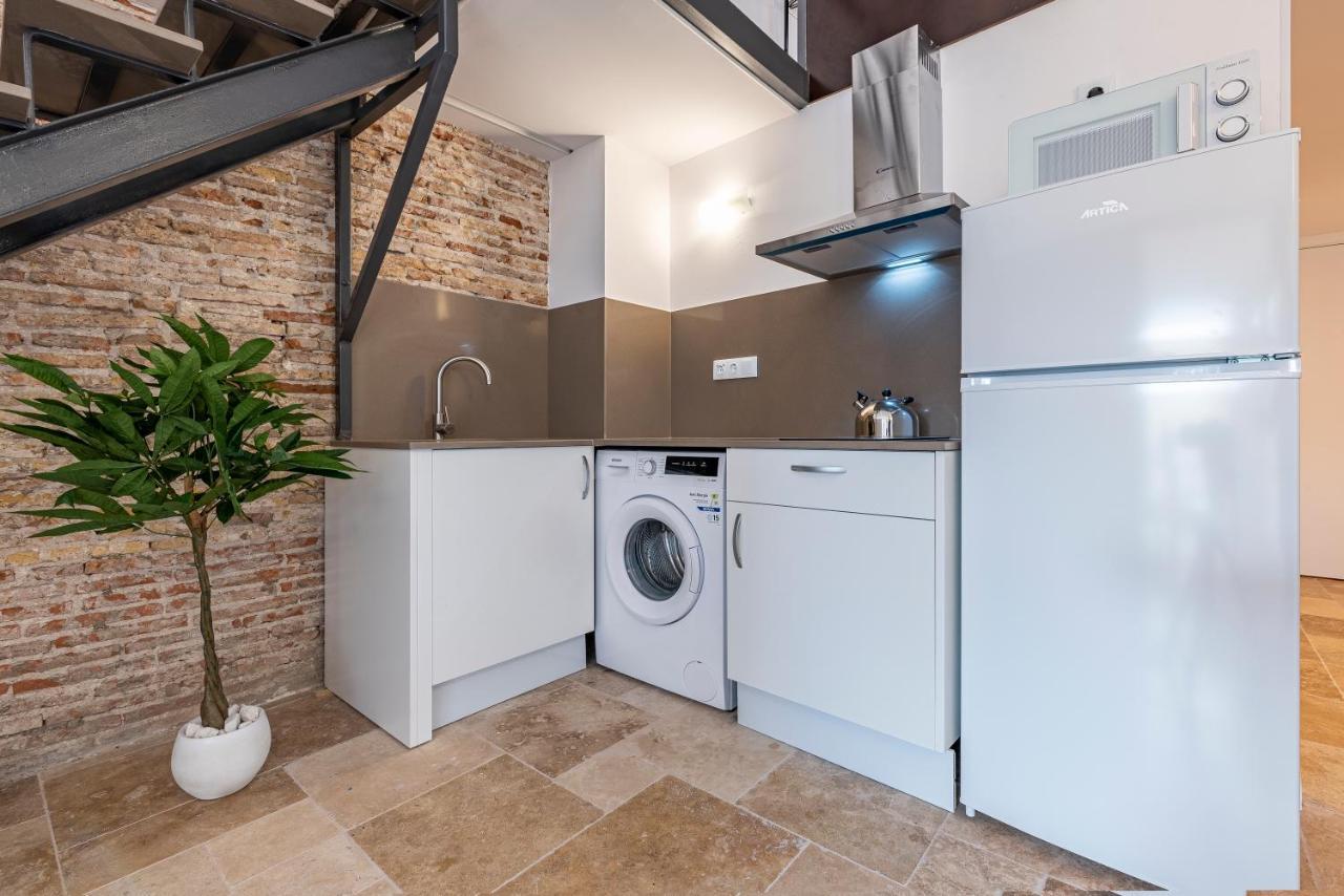 شقة Atico Duplex Con Barbacoa Y Terraza En Barri Port Maritim تاراغونا المظهر الخارجي الصورة
